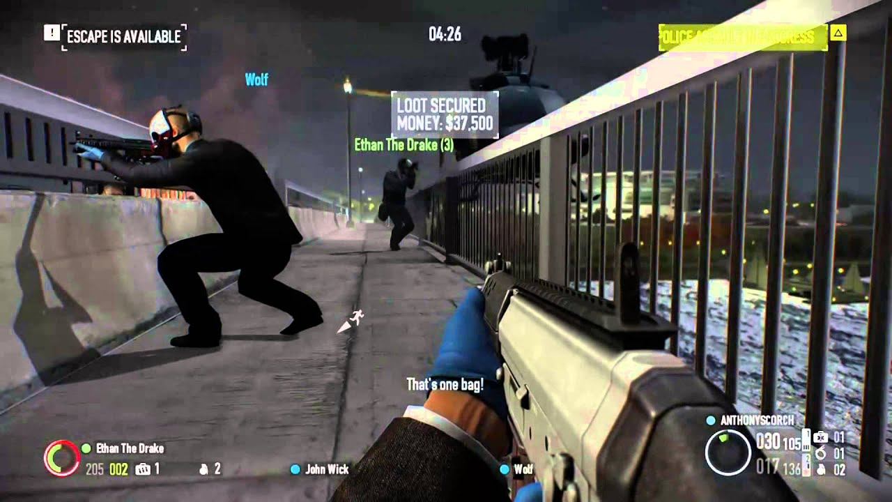 Payday 2 Crimewave Edition Glitch (Super jump + Falling out of map) смотреть онлайн