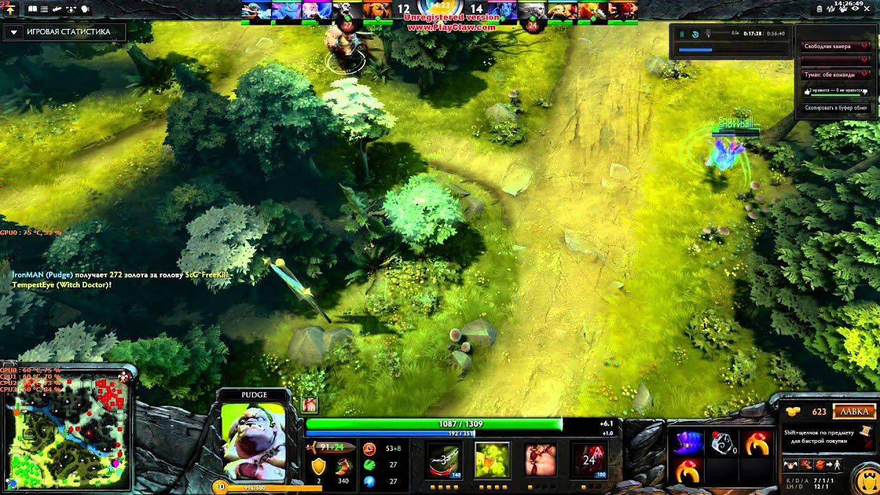 Pro Meat Hook Pudge Dota2 смотреть онлайн