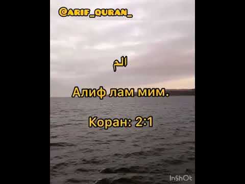 Сура: Аль-Бакара (Аяты:1-5) смотреть онлайн