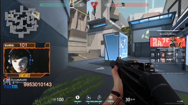 VALORANT LIVE INDIA | JETT IS TOO OP | HINDI !POINTS смотреть онлайн