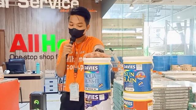 Store Personnel Actual Demo During Morning Peptalk/ Shop Now Here At AllHome Libis