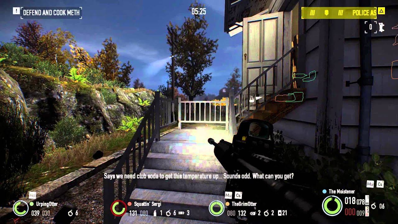 Payday 2 Cook off смотреть онлайн