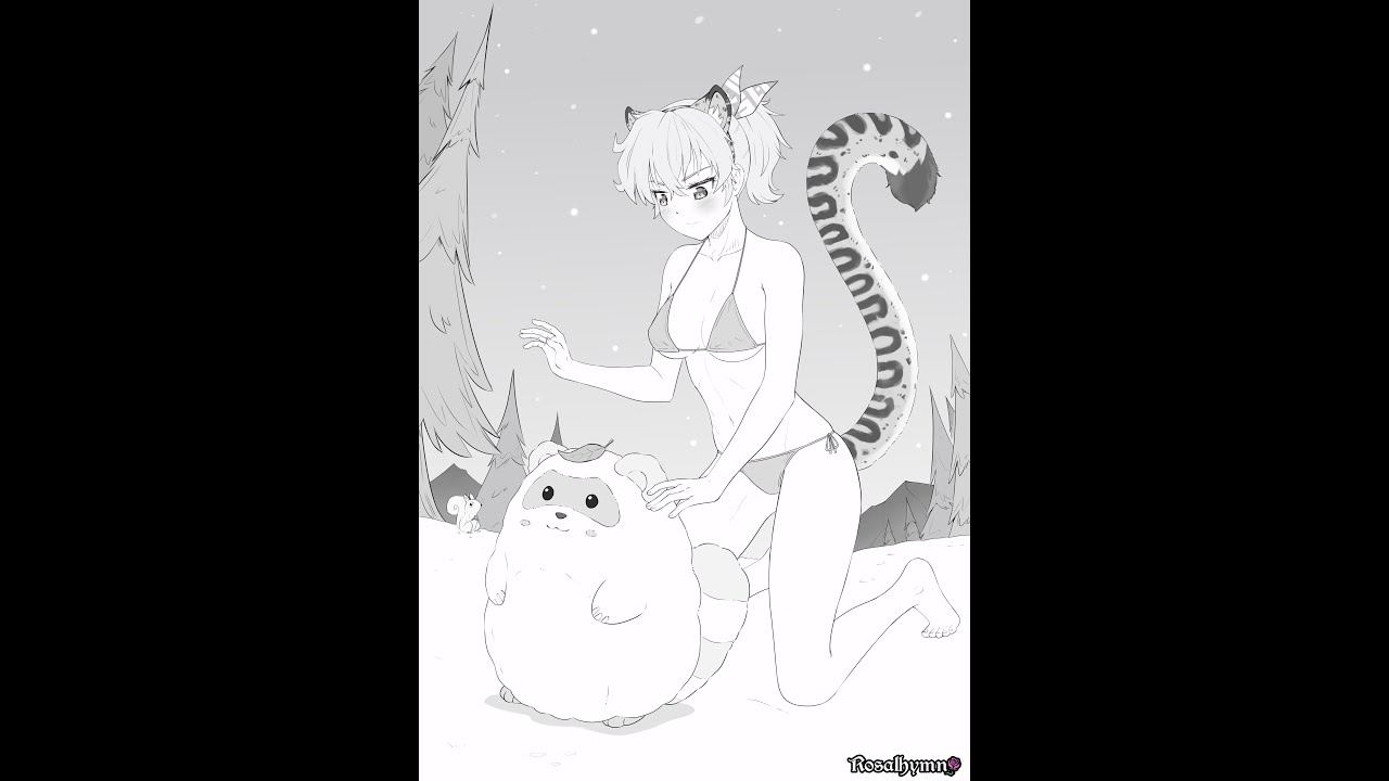 Fur or Bodypaint😳│Natasha Snow Leopard #8 смотреть онлайн