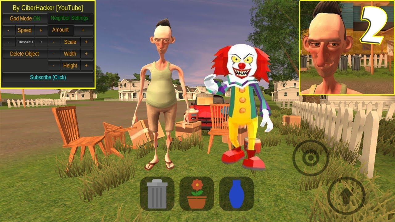 Angry Neighbor 2 Mod APK ( 9999988888 Neighbor ) Game play Gangming Horror | Part 2 смотреть онлайн
