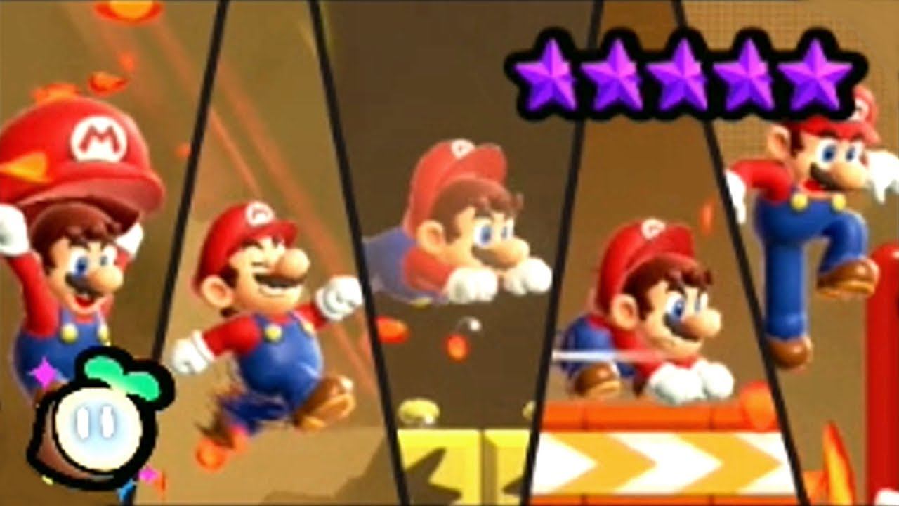 Super Mario Bros. Wonder - Secret Final Level: Badge Marathon (No Damage) смотреть онлайн