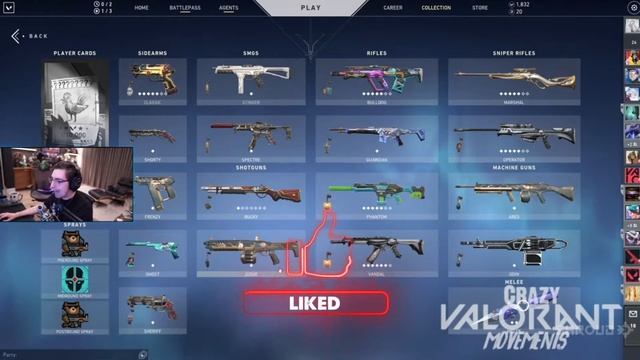 SHROUD REACTION TO NEW SKINS / VALORANT GO! VOL.1 (VALORANT) смотреть онлайн
