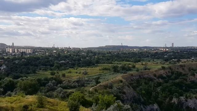 Озеро в карьере Кривой Рог