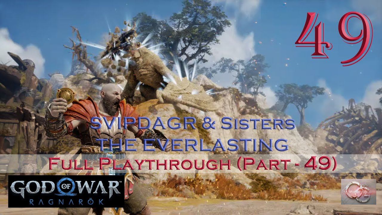 God of War Ragnarok (PS5) - SVIPDAGR&Sisters & EVERLASTING - An amateur's journey - Full Playthroug смотреть онлайн