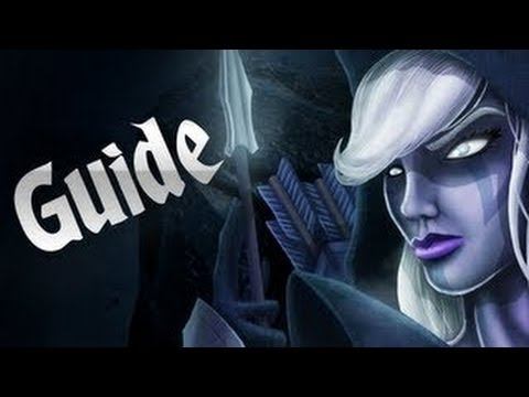 Dota 2 Гайд по герою   Тракса   Traxex   Drow Ranger