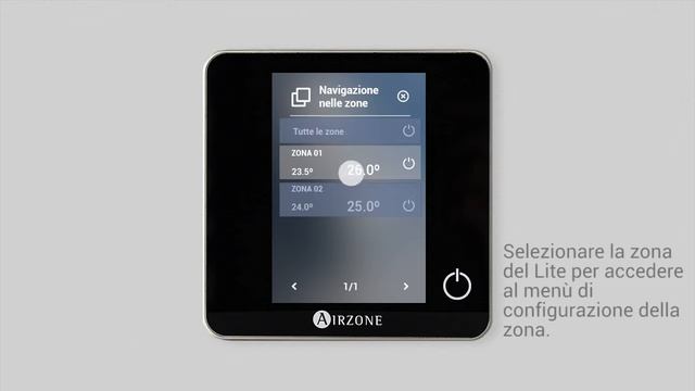 Termostato Airzone Lite a cavo: Configurazione iniziale смотреть онлайн