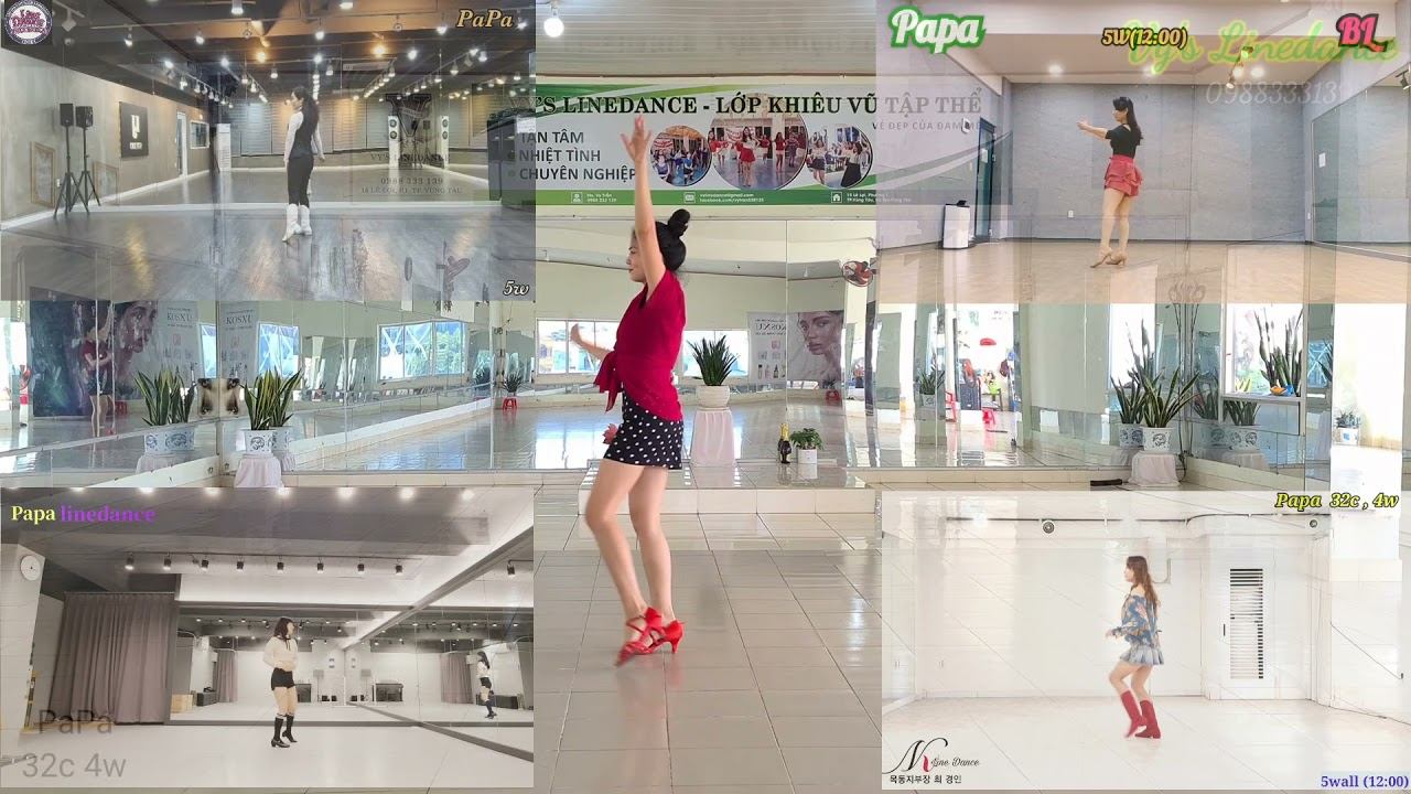 Paul Anka-PaPa-Line Dance (with five dancing style)-Edited with lyrics by Jenn-wei Jen смотреть онлайн