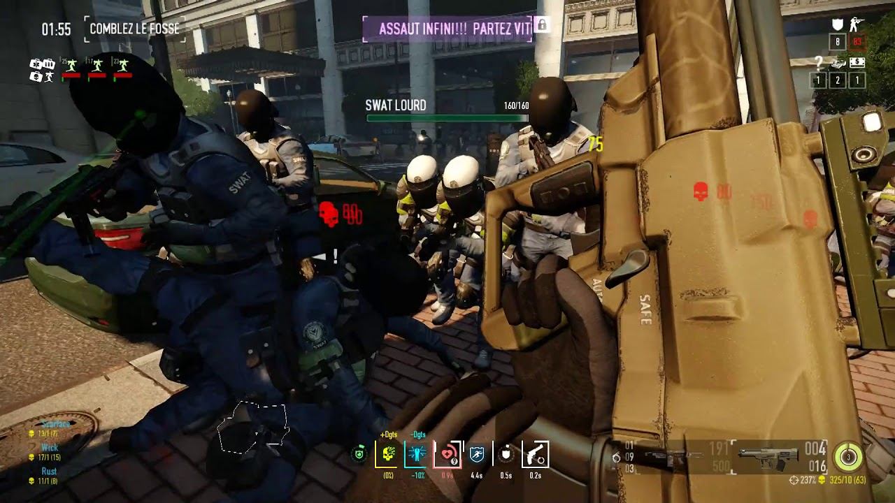 Payday 2 - Mod Full Speed Swarm + Big Party Mutator = off,150 and 200 смотреть онлайн