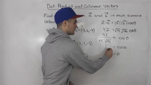 MCV4U - Dot Product and Collinear Vectors - Grade 12 Ontario Calculus and Vectors смотреть онлайн