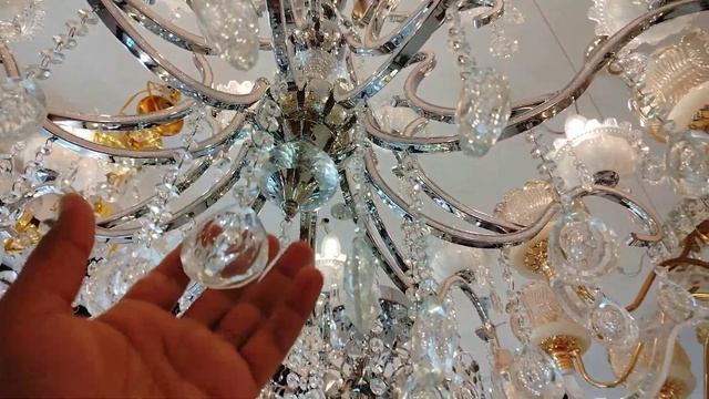 Crystal Hanging Light | Ceiling Light | Fuad Amin Lighting | Dubai Lights Market смотреть онлайн