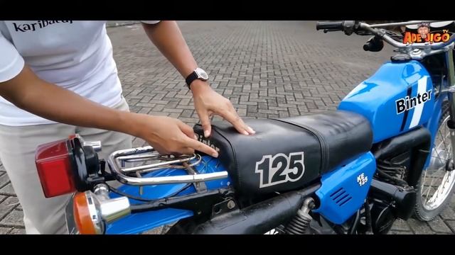 TRAIL KAWASAKI BINTER KE 125 CC | ADE JIGO смотреть онлайн