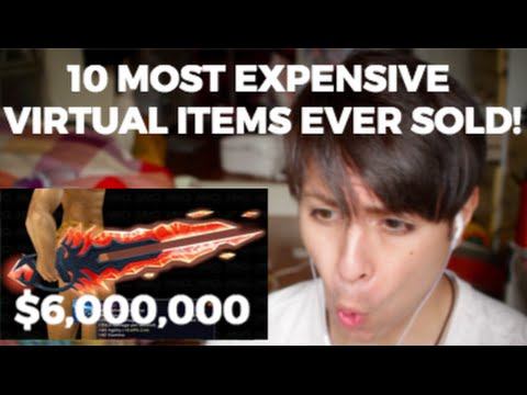 Top 10 most Expensive Virtual ITEMS EVER SOLD! смотреть онлайн