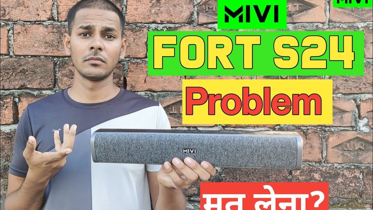 Mivi Fort S24 Mini Soundbar Problem 🤬🤬🤬| Don't Buy | 6hour Battery 🙏 смотреть онлайн