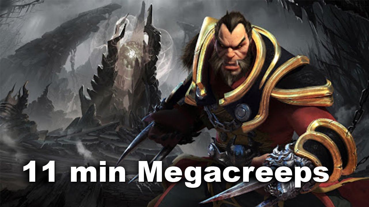 Push Strat 11 Min Megacreeps Dota 2 смотреть онлайн