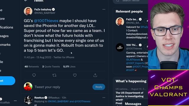 Shroud Explains LEAVING Sentinels, Joining Another Team?! 😱 VALORANT News смотреть онлайн