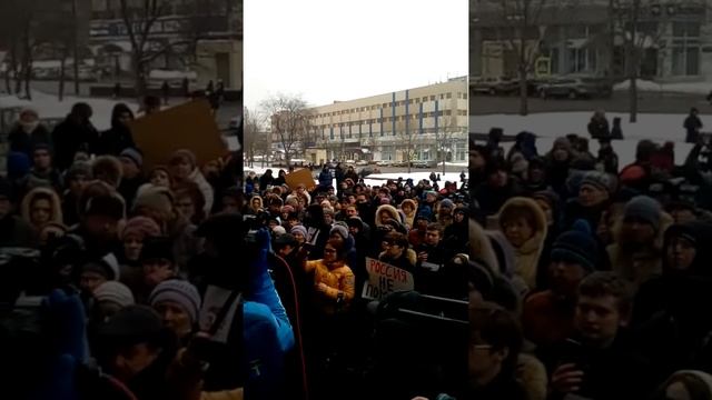 Речь на народном сходе по проблемам экологии и утилизации мусорных отходов, Москва, 03.02.2019 смотреть онлайн
