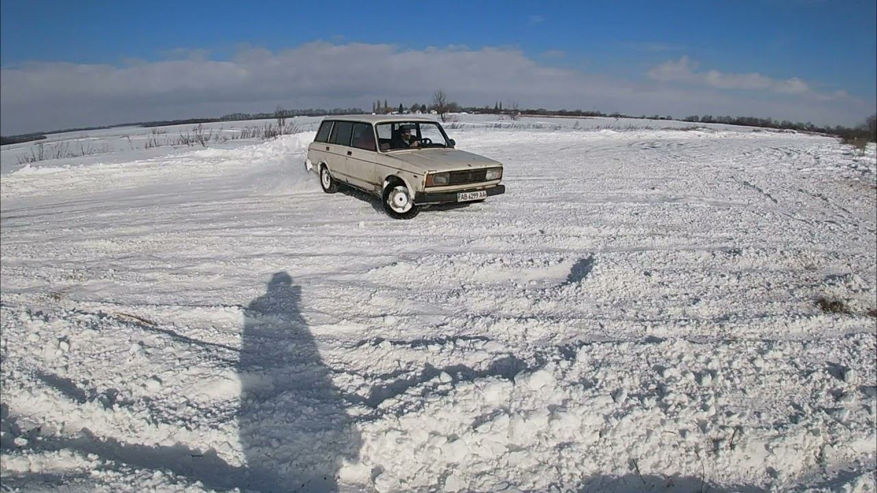 Последний Зимний Дрифт ВАЗ 2104 "Майонез" Made by GoPro смотреть онлайн