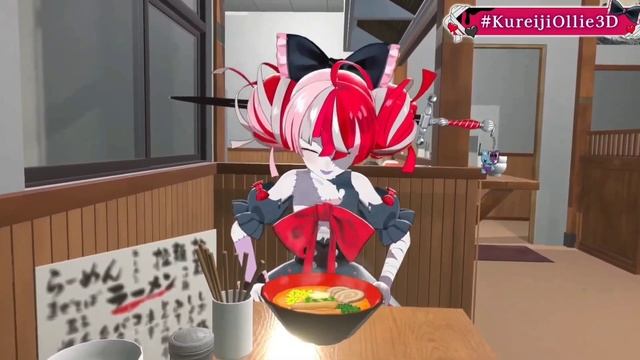 Ollie's Ramen House Tour! Featuring Armed Intruder! - 【OLLIE'S 3D SHOWCASE】