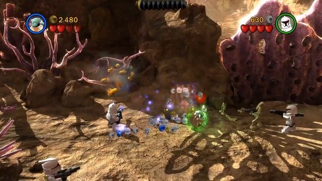 Прохождение Lego star wars 3 №1 (Немного прошли без записи) смотреть онлайн