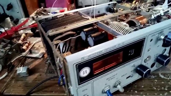 усилитель мощности на гу29, видео 2.