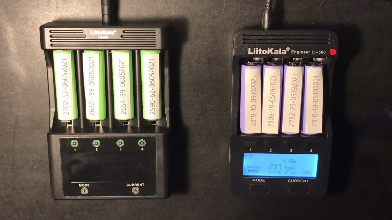 LiitoKala Lii-600 (vs) Lii-500 смотреть онлайн