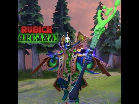 Dota2 Full Arcana Demo - RUBICK Demo #Dota2 смотреть онлайн