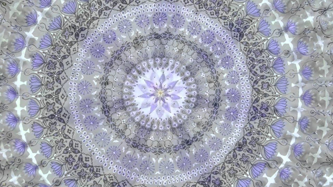 Music and Mandala Sahasrara Meditation 5 mins смотреть онлайн