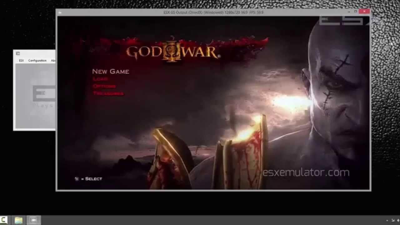 God Of War III Gameplay- 1080P ESX Emulator 0.9.1 смотреть онлайн