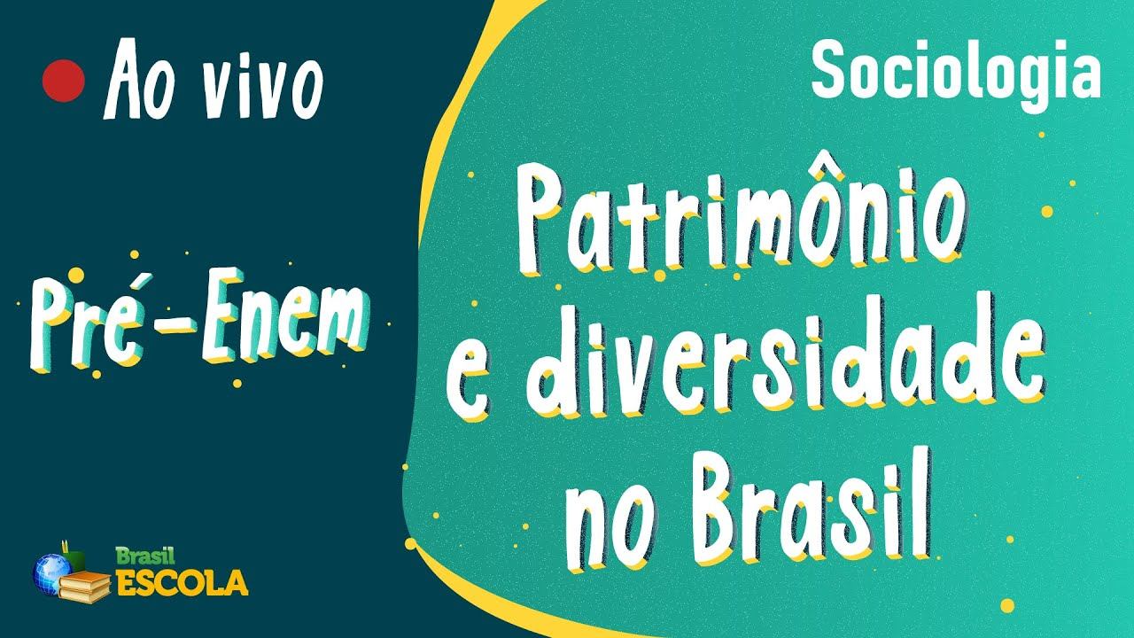 Ao vivo Pré-Enem | Sociologia da cultura: patrimônio e diversidade no Brasil - Brasil Escola смотреть онлайн