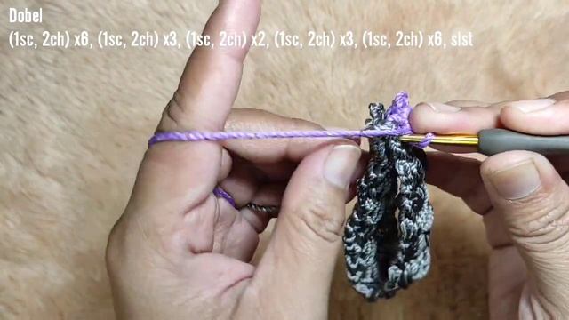 Gantungan Kunci Rajut Cantik | Amplop Lebaran Rajut | Crochet Keychain (subtitle) смотреть онлайн