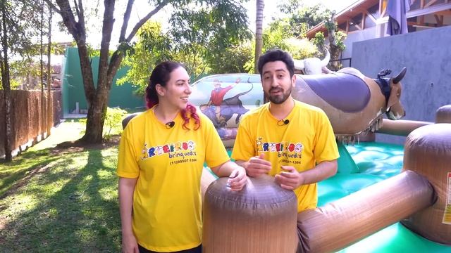 QUEM FICAR MAIS TEMPO EM CIMA DO TOURO GANHA | Gabriel e Shirley 2.0 смотреть онлайн