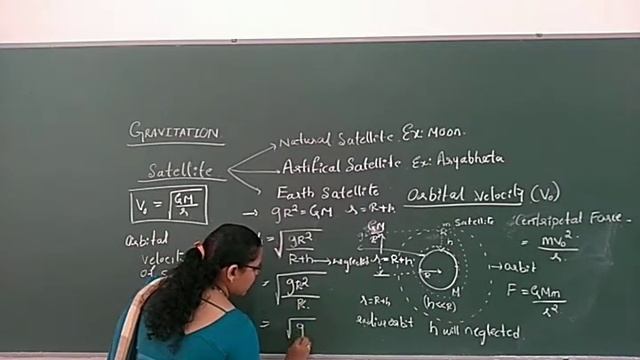 Gravitational-4. satellite and types of satellite.orbital velocity. смотреть онлайн