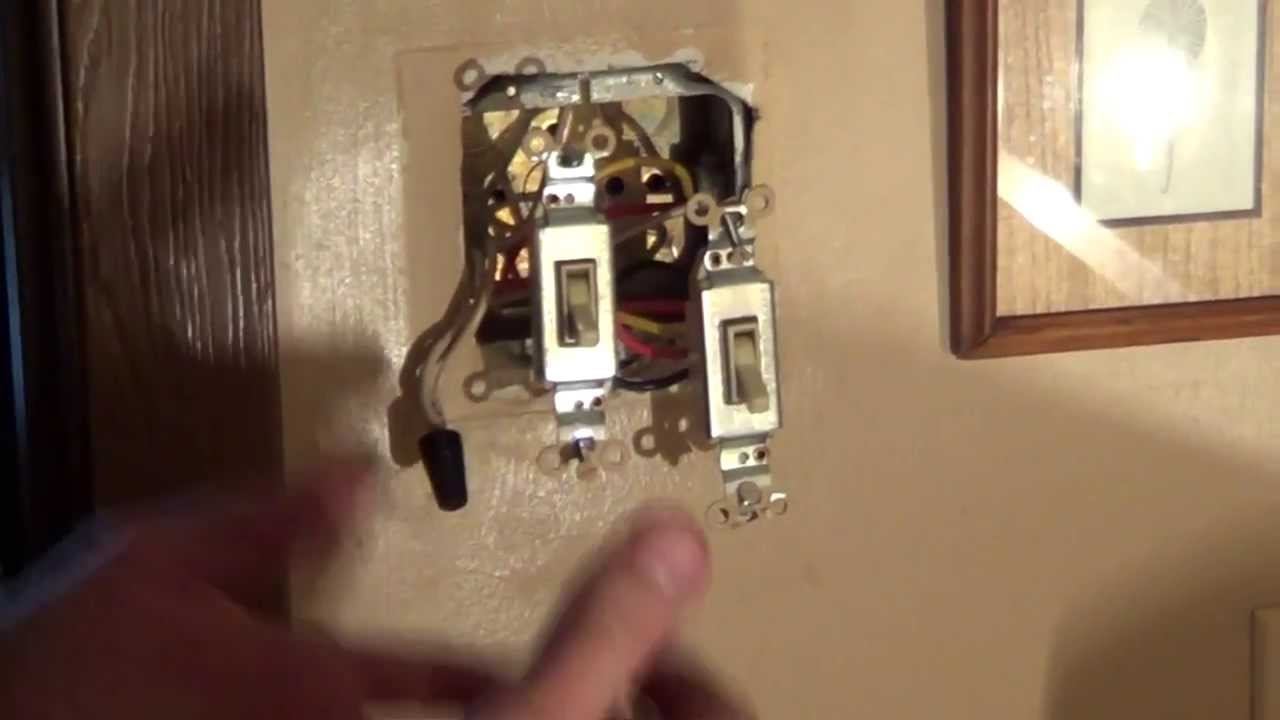 How to Wire a Double Switch - Light Switch Wiring - Conduit - 2 Single Pole Switches смотреть онлайн