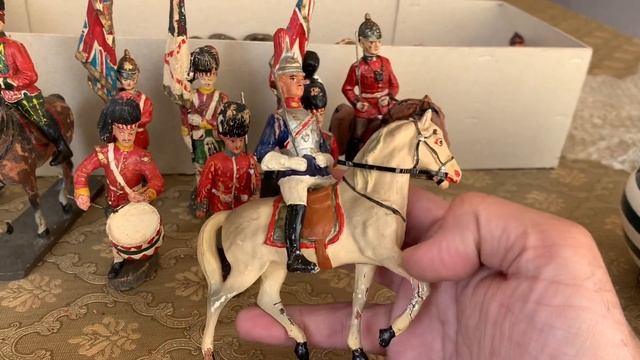 Солдатики Еластолин 10 см / Prewar Elastolin figures 10 cm смотреть онлайн