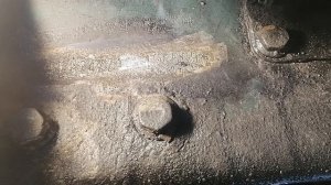 Очистка импульсным лазером вин номера тягача МАН