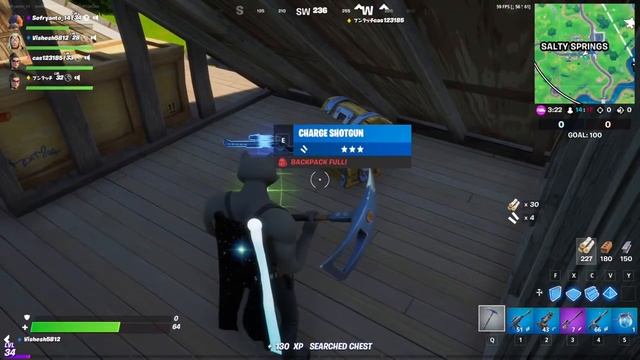 Search Chest at Salty Springs - Chapter 2 Season 4 Week 2 Challenges - Fortnite смотреть онлайн