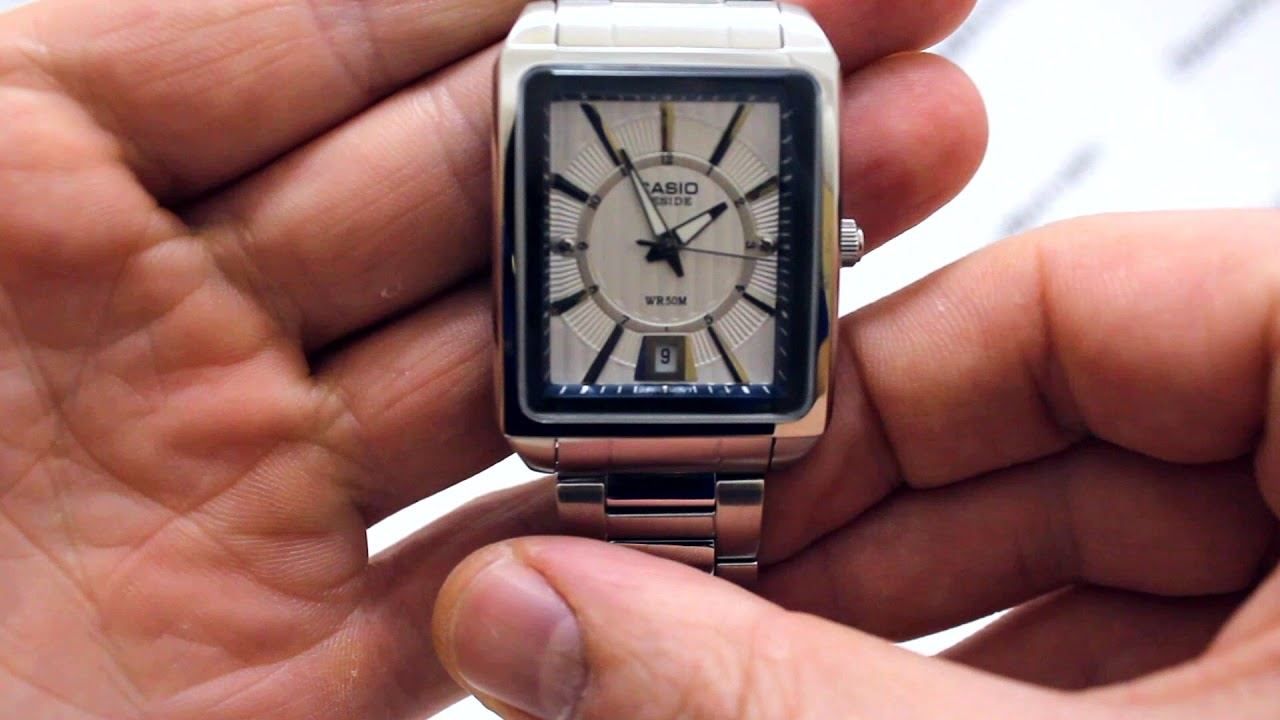 Часы Casio Beside BEM-120D-7A [BEM-120D-7AVEF] - видео обзор от PresidentWatches.Ru смотреть онлайн