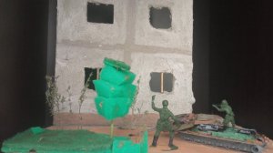 Диорама «Бой в городе»