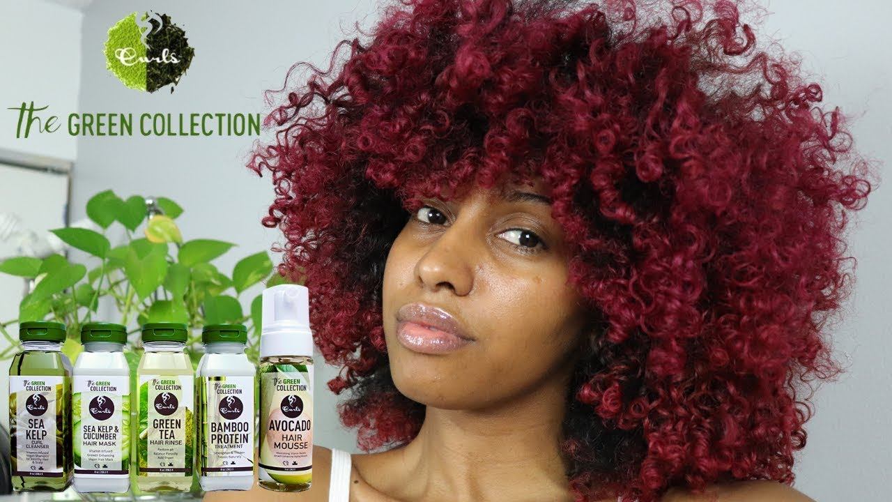 I tried out @CURLS vegan line #TheGreenCollection and my hair turned out like this!!! 😱(Sully G) смотреть онлайн