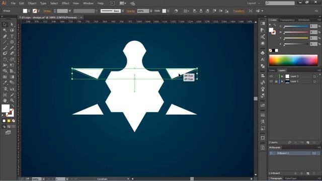 Adobe Illustrator | How to design professional turtle (turtle logo) смотреть онлайн