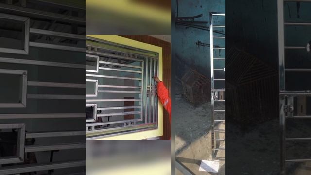 Latest Steel Grill Design For Window | Modern Window Grill Design in Steel смотреть онлайн
