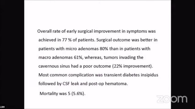 Complication of Endoscopic Endonasal Transphenoidal Surgery for Pituitary Adenoma (Arif Hussain) смотреть онлайн