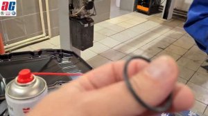 Весь процесс замены масла в АКПП Фольксваген Туарег NF за 5 минут.