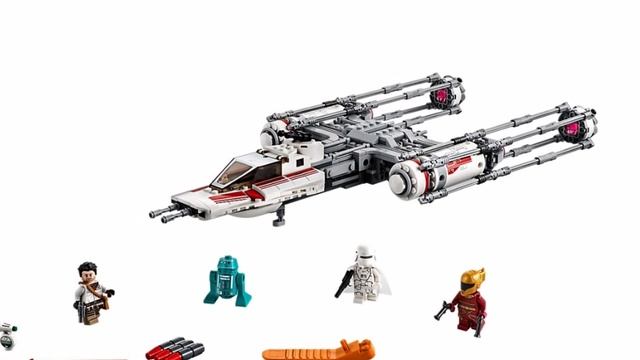 RESISTANCE Y-WING STARFIGHTER LEGO STAR WARS !! смотреть онлайн
