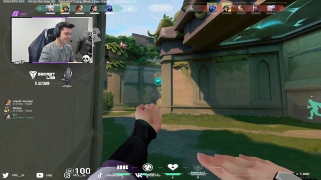 THIS SAGE IS REALLY INSANE - LIQUID NATS! 22 ELIMS! [ VALORANT PRO REPLAYS ] смотреть онлайн