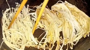 ГРИБЫ ЭНОКИ ПО-КОРЕЙСКИ